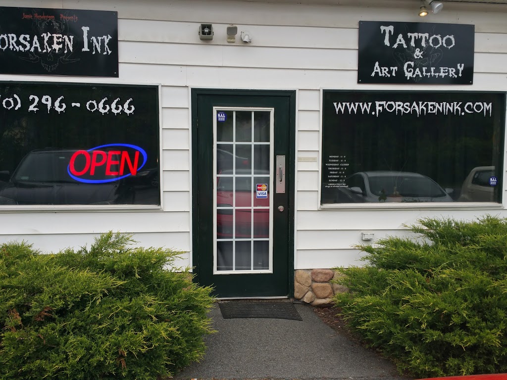 Forsaken Ink | 601 W Harford St, Milford, PA 18337, USA | Phone: (570) 296-0666