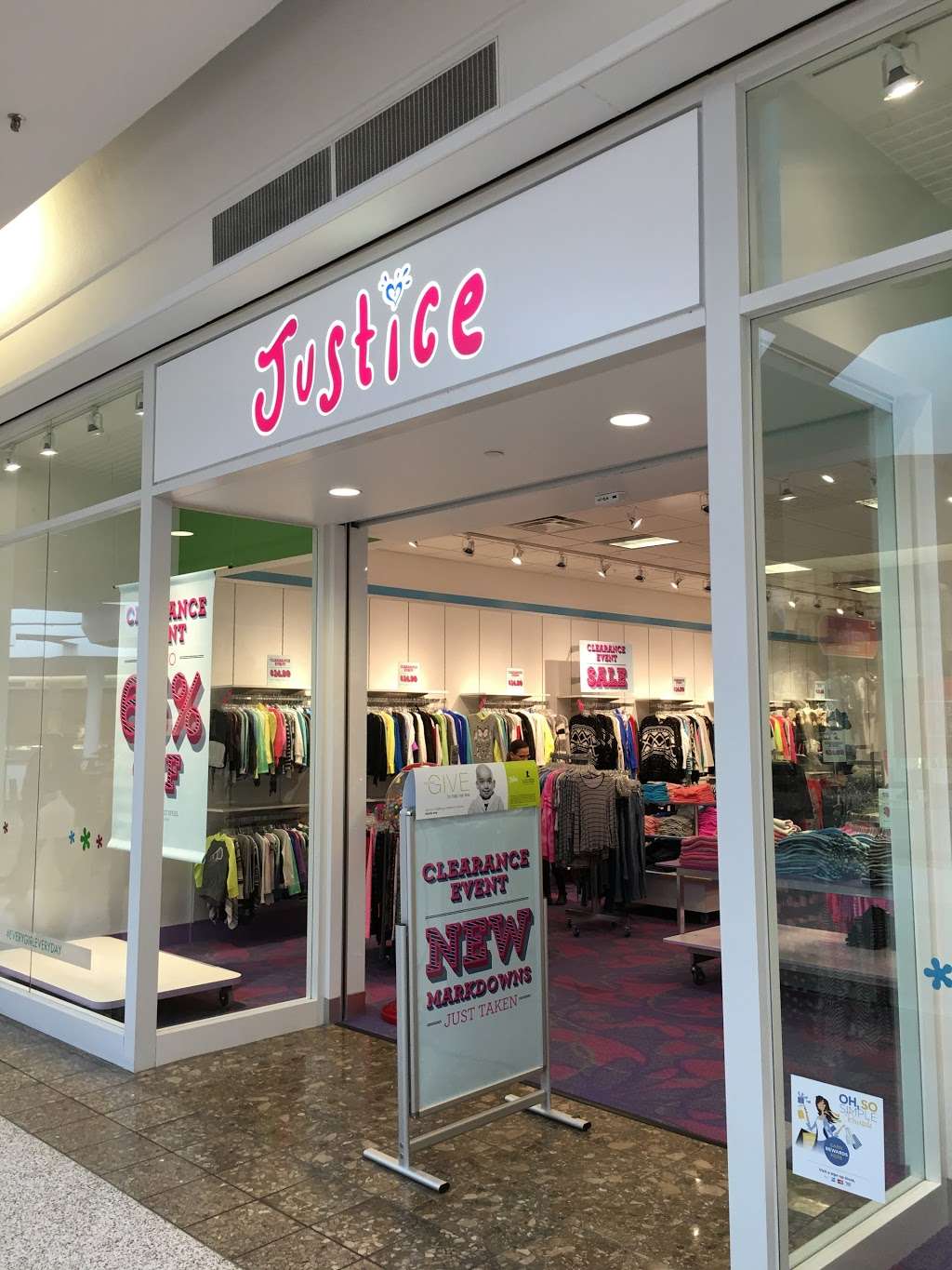 Justice | 2149 Southlake Mall Space 812, Merrillville, IN 46410, USA | Phone: (219) 738-2923