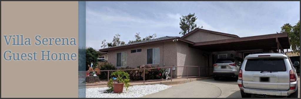 Villa Serena Guest Home | 1040 Mills St, Escondido, CA 92027, USA | Phone: (619) 708-8184