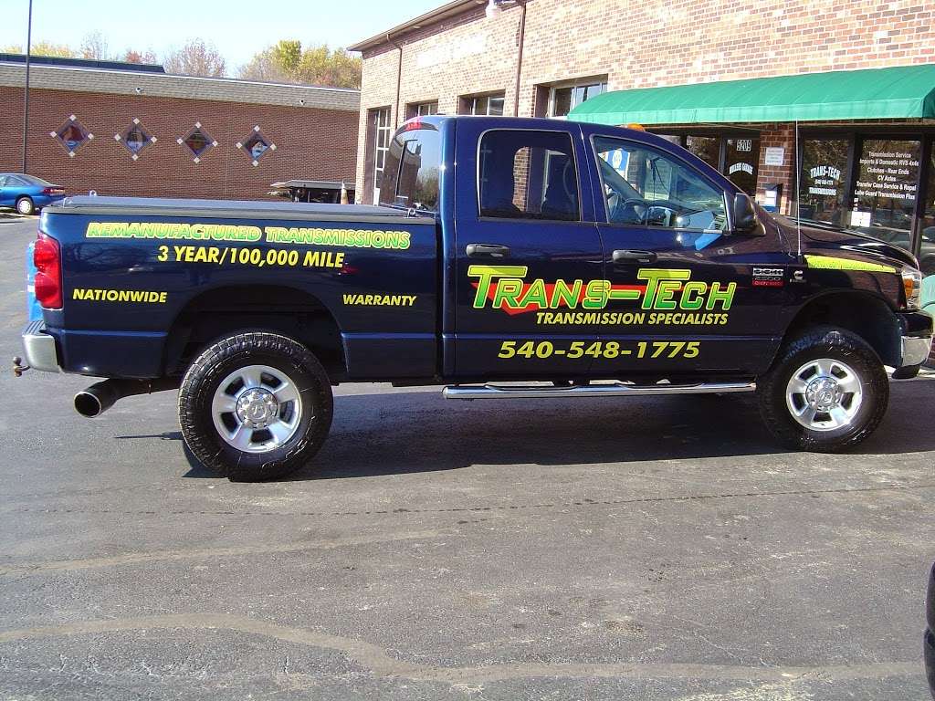 Trans Tech | 5209 Plank Rd, Fredericksburg, VA 22407, USA | Phone: (540) 548-1775