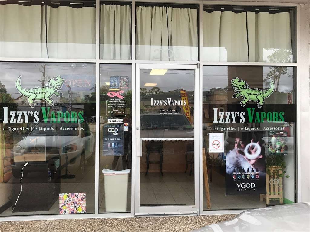 Izzys Vapors | 2106 FM 517 Rd E, Dickinson, TX 77539 | Phone: (281) 678-8184