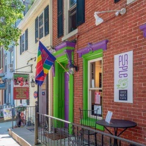 Purple Green Juice Bar and Cafe | 105 Broadway, Jim Thorpe, PA 18229, USA | Phone: (570) 527-5453