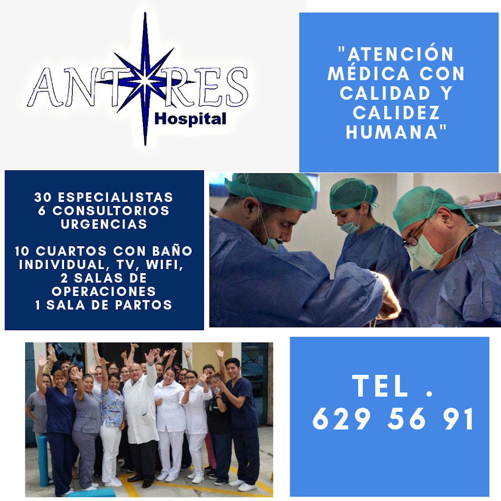 Hospital Antares Tijuana | Blvd. Cucapah 19724, Loma Bonita, 22605 Tijuana, B.C., Mexico | Phone: 664 394 6111