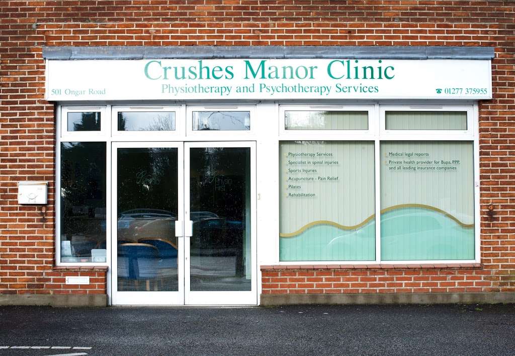 Crushes Manor Clinic | 501 Ongar Rd, Brentwood CM15 9JP, UK | Phone: 01277 375955