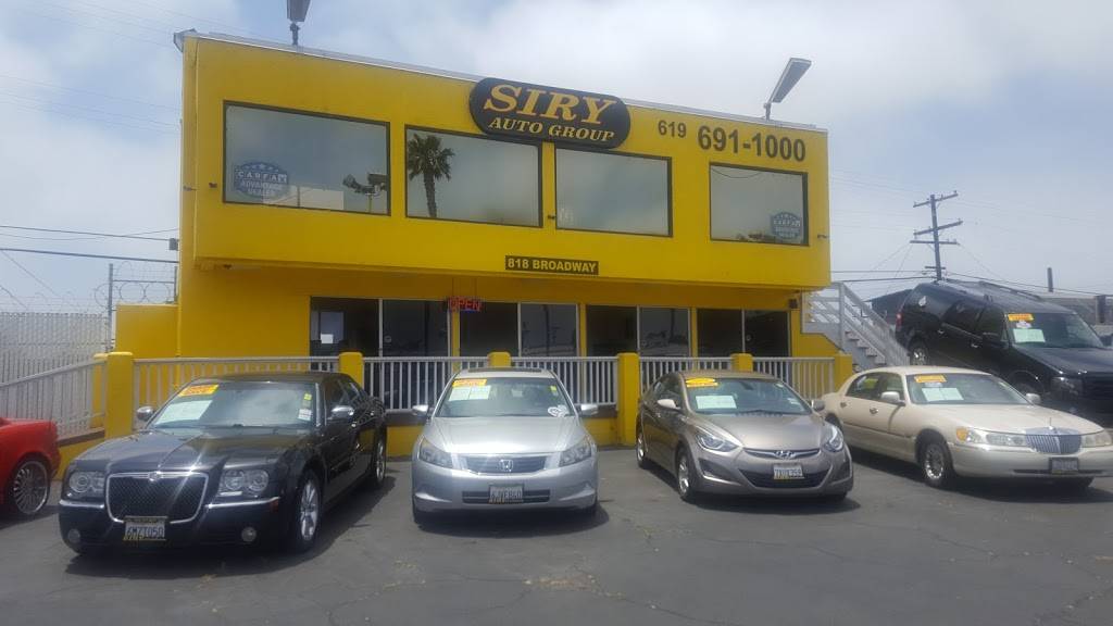 Siry Auto Group | 818 Broadway, Chula Vista, CA 91911, USA | Phone: (619) 691-1000