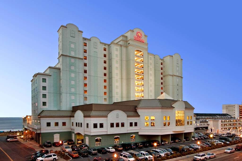 Hilton Ocean City Oceanfront Suites | 3200 North, Baltimore Ave, Ocean City, MD 21842, USA | Phone: (410) 289-6444