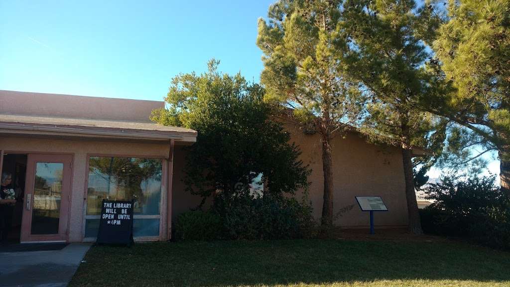 Indian Springs Library | 715 Gretta Ln, Indian Springs, NV 89018 | Phone: (702) 879-3845