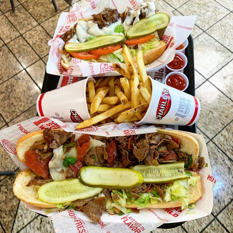 Charleys Philly Steaks | 744 Brookwood Village Ste 239, Birmingham, AL 35209, USA | Phone: (205) 414-9744