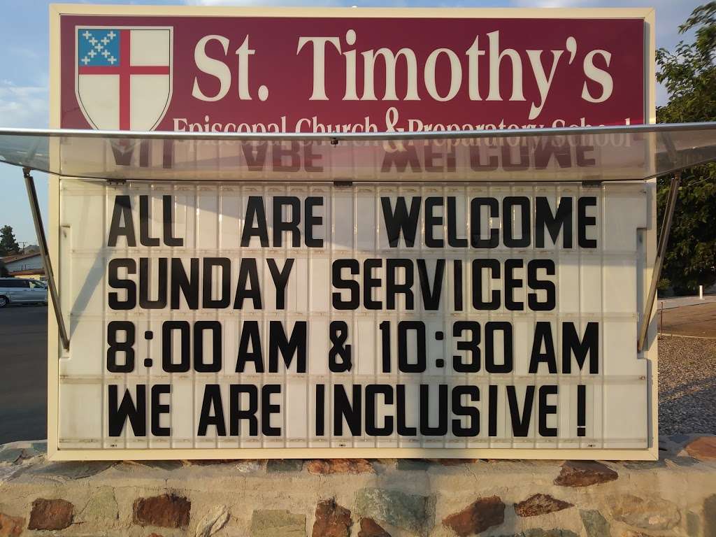 St. Timothy’s Episcopal Church | 15757 St Timothy Rd, Apple Valley, CA 92307, USA | Phone: (760) 242-2405