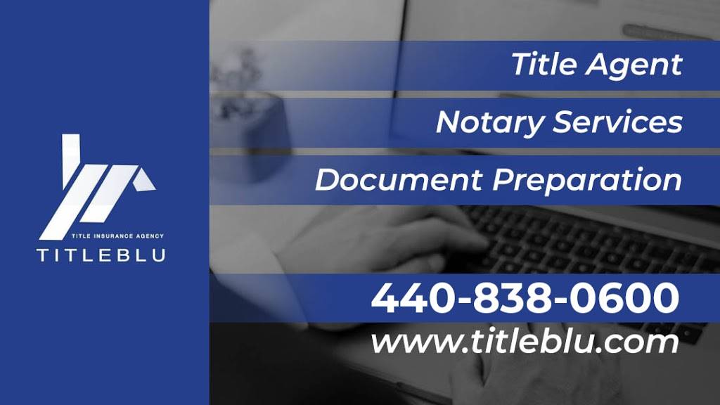 TitleBlu Agency | Rear Building, 1929 E Royalton Rd, Broadview Heights, OH 44147, USA | Phone: (440) 838-0600