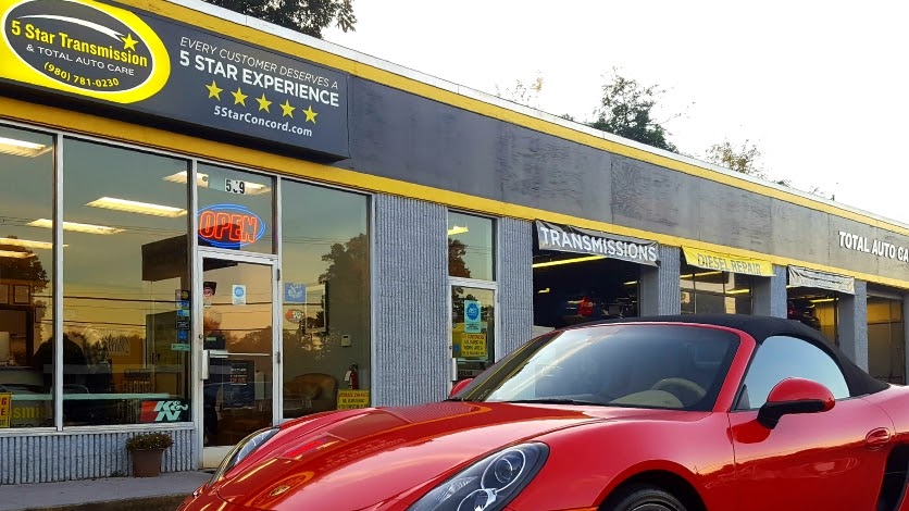 5 Star Transmission and Total Auto Care | 559 Church St N, Concord, NC 28025, USA | Phone: (980) 781-0230