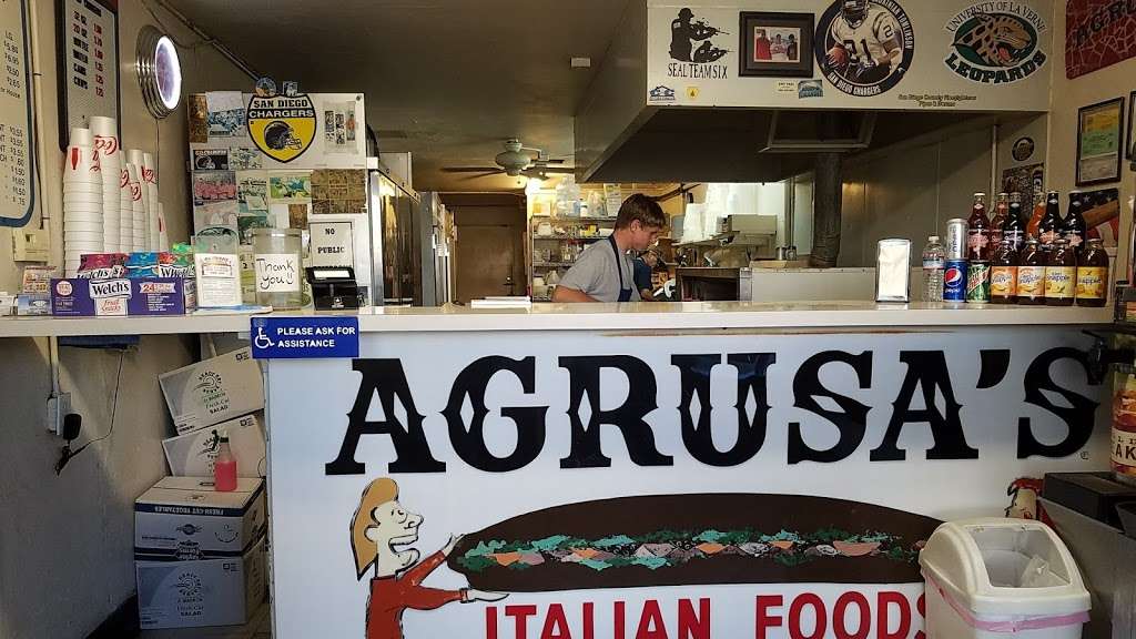 Agrusas Super Sandwiches | 1606 E Valley Pkwy, Escondido, CA 92027, USA | Phone: (760) 746-0666