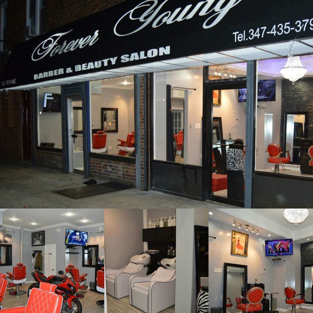 FOREVER YOUNG BARBER & BEAUTY SALON | 1254 Troy Ave, Brooklyn, NY 11203, USA | Phone: (347) 435-3792