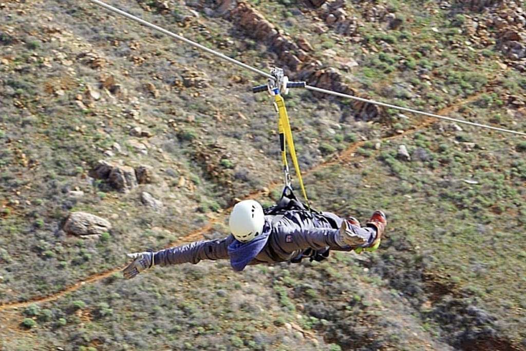 Skull Canyon Ziplines | 13540 Temescal Canyon Rd, Corona, CA 92883, USA | Phone: (951) 471-0999