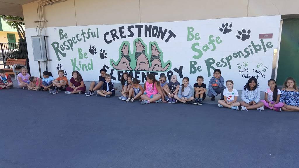 Crestmont Elementary School | 1501 Sheridan Ave, Roseville, CA 95661, USA | Phone: (916) 771-1750