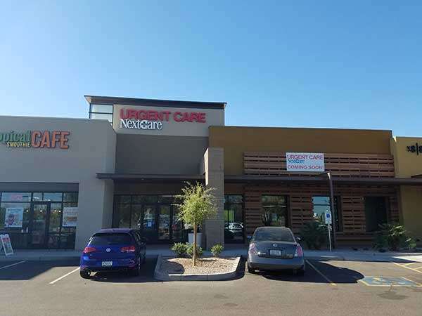 NextCare Urgent Care | 1155 W Ocotillo Rd #4, Chandler, AZ 85248, USA | Phone: (480) 374-7400