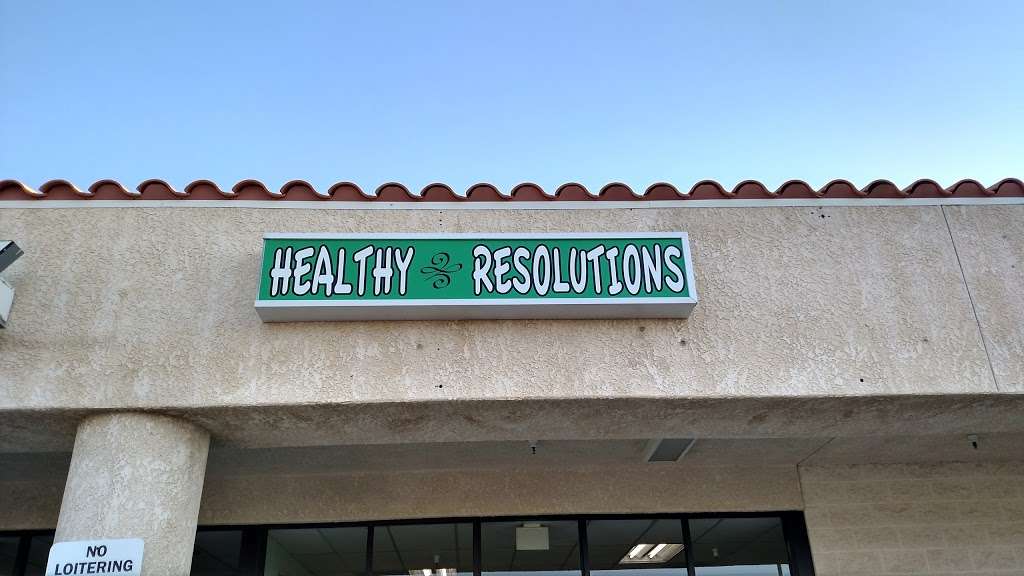 Healthy Resolutions | 1431 West Rosamond Boulevard #6, Rosamond, CA 93560, USA