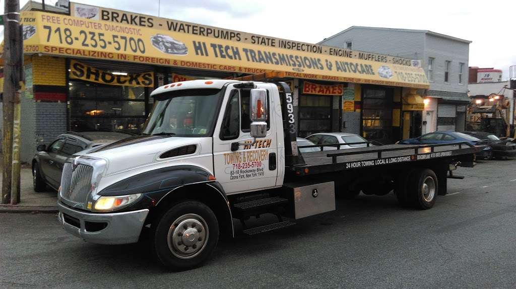 Hi Tech Transmissions & Auto Care | 82-18 Rockaway Blvd, Ozone Park, NY 11416, USA | Phone: (718) 235-5700