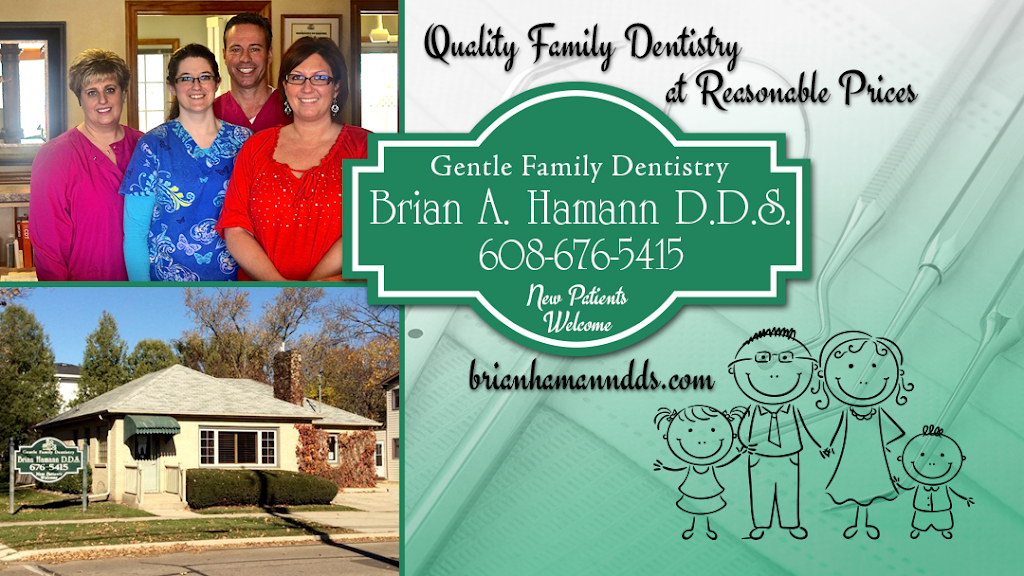 Brian Hamann DDS | 301 Allen St, Clinton, WI 53525, USA | Phone: (608) 676-5415