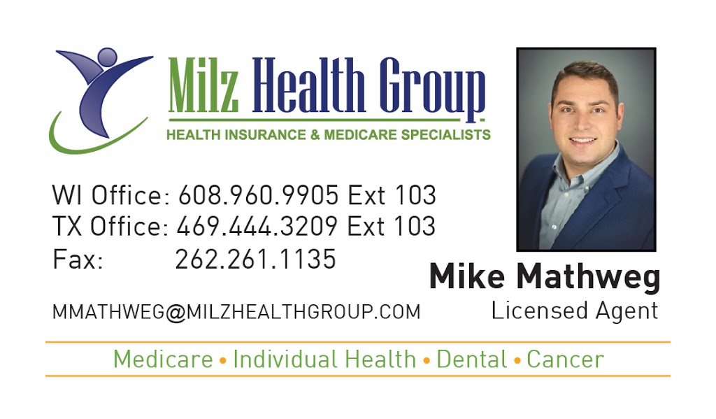 Mike Mathweg - Milz Health Group | 4309 N Towne Ct, Windsor, WI 53598, USA | Phone: (608) 960-9905