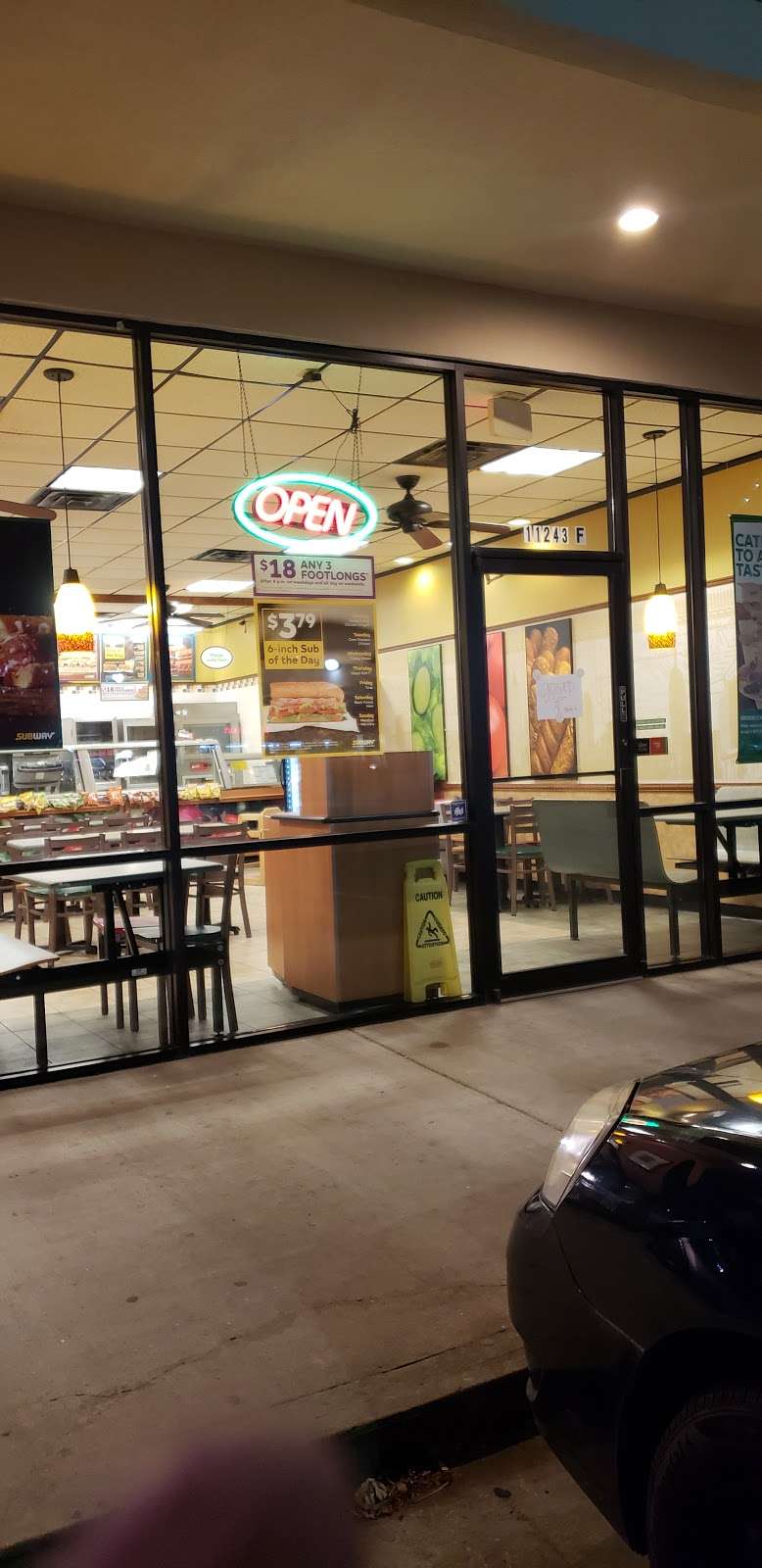 Subway Restaurants | 11243 Veterans Memorial Suite F West Greens Plaza, Houston, TX 77067, USA | Phone: (281) 895-6111