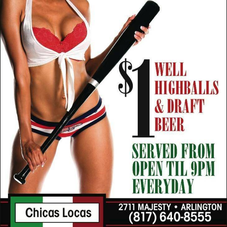 Chicas Locas | 2711 Majesty Dr, Arlington, TX 76011, USA | Phone: (817) 640-8555