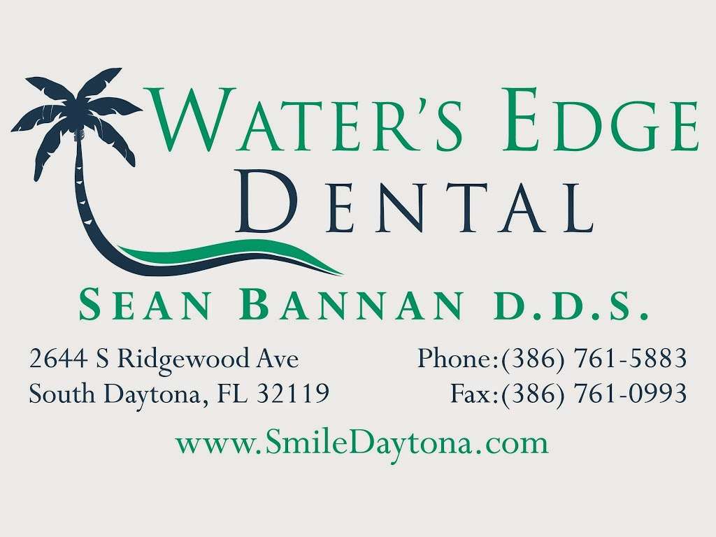 Waters Edge Dental | 4410 S Ridgewood Ave, Port Orange, FL 32127, USA | Phone: (386) 761-5883