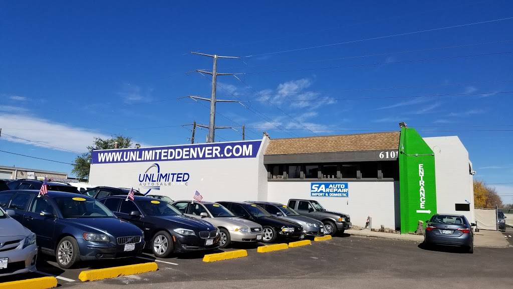 Unlimited Auto Sales | 6101 E Evans Ave, Denver, CO 80222, USA | Phone: (303) 934-3705