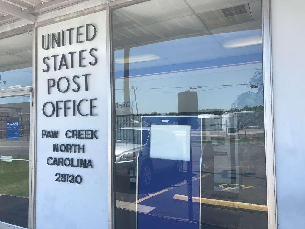 United States Postal Service | 7400 Old Mt Holly Rd, Paw Creek, NC 28130, USA | Phone: (800) 275-8777