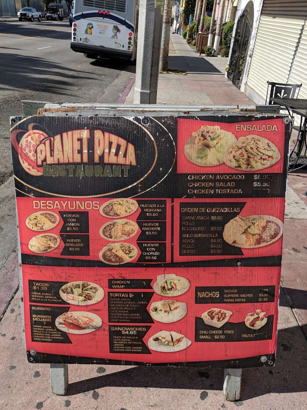 Planet Restaurant | 1411 W 3rd St D, Los Angeles, CA 90017, USA | Phone: (213) 481-2088