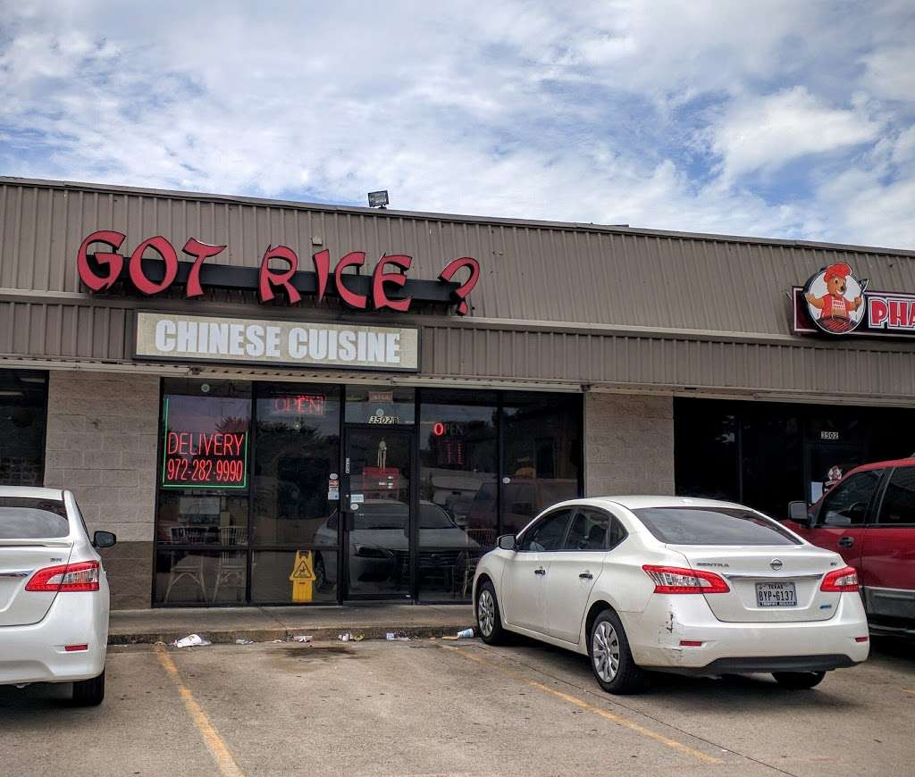 Got Rice | 3502 S Carrier Pkwy, Grand Prairie, TX 75052, USA | Phone: (972) 282-9990