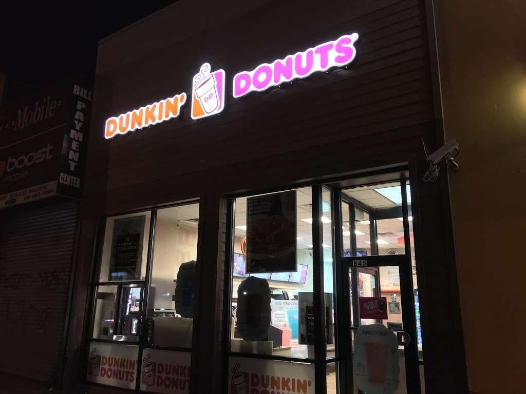 Dunkin | 843 E 149th St, The Bronx, NY 10455, USA | Phone: (718) 292-6882