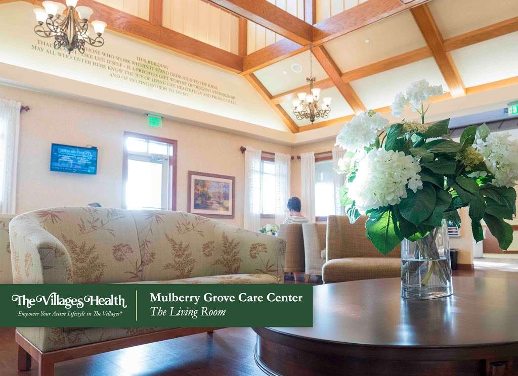 The Villages Health Mulberry Grove Care Center | 8877 SE 165th Mulberry Ln, The Villages, FL 32162, USA | Phone: (352) 674-1750