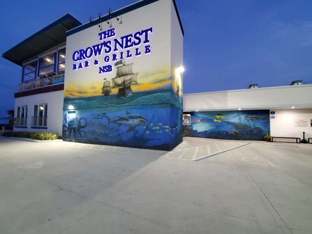 The Crows Nest Bar & Grille | 203 S Atlantic Ave, New Smyrna Beach, FL 32169, USA | Phone: (386) 319-0000