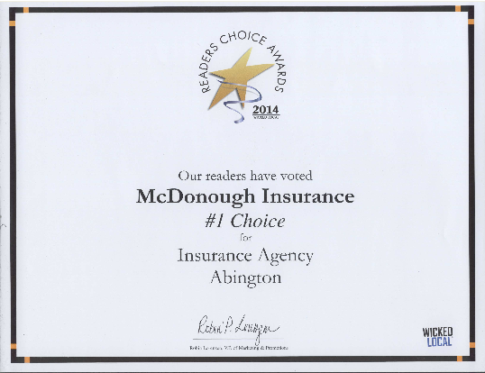 Robert J McDonough Insurance Agency | 550 Washington St, Abington, MA 02351, USA | Phone: (781) 878-4666