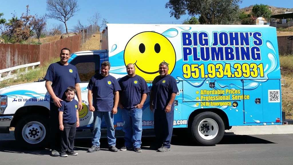 Big John’s Plumbing | 7510 Lakeside Dr, Riverside, CA 92509, USA | Phone: (951) 934-3931