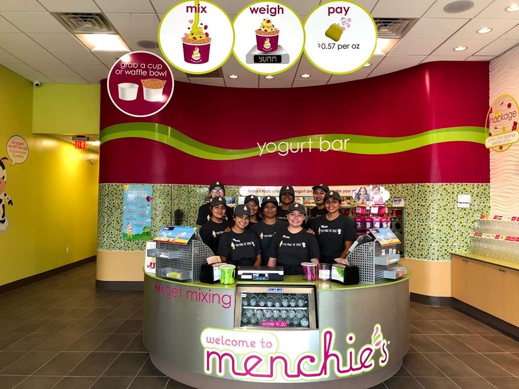 Menchie’s Frozen Yogurt Valley Ranch | Valley Ranch Town Center, 11939 North Grand Pkwy #200, New Caney, TX 77357, USA | Phone: (281) 577-4069