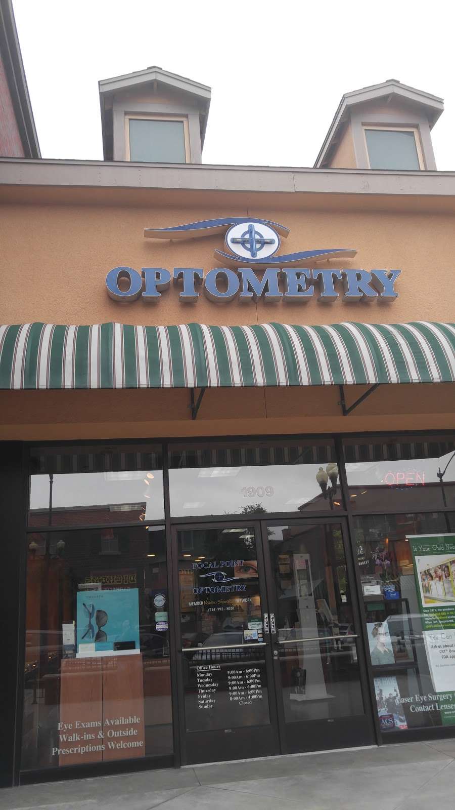 Focal Point Optometry | 1909 W Malvern Ave, Fullerton, CA 92833, USA | Phone: (714) 992-8020