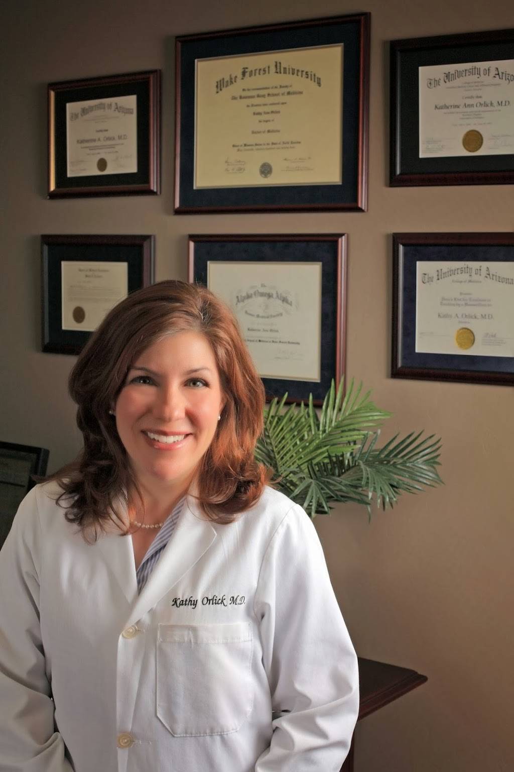 Dr. Katherine A. Orlick | 7418 N La Cholla Blvd, Tucson, AZ 85741 | Phone: (520) 731-1110