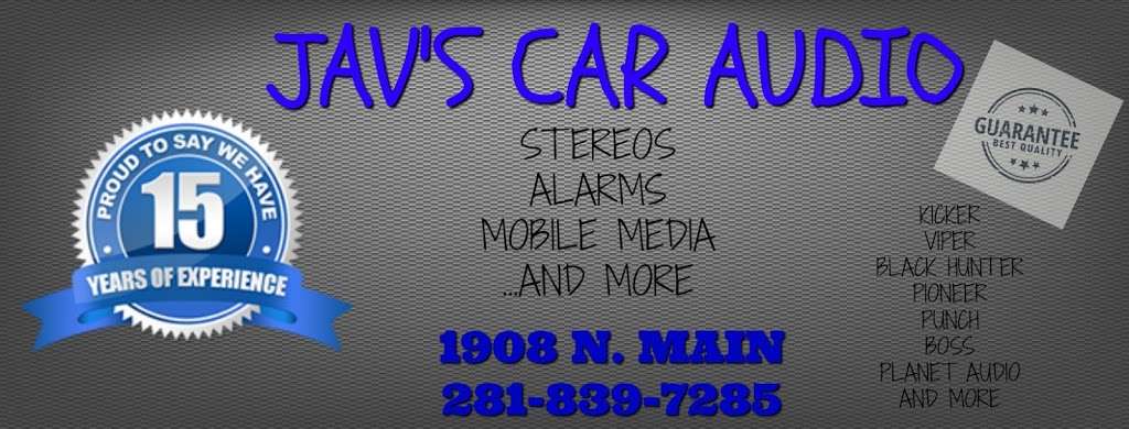 JAV Car Audio | 1908 N Main St, Baytown, TX 77520, USA | Phone: (281) 839-7285