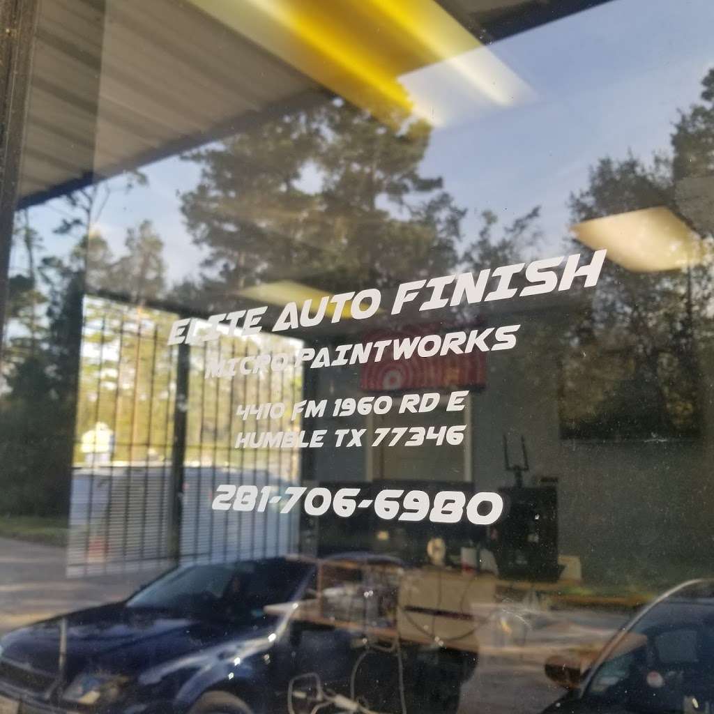 Elite Auto Finish, LLC | 4410 FM 1960, Humble, TX 77346 | Phone: (281) 706-6980