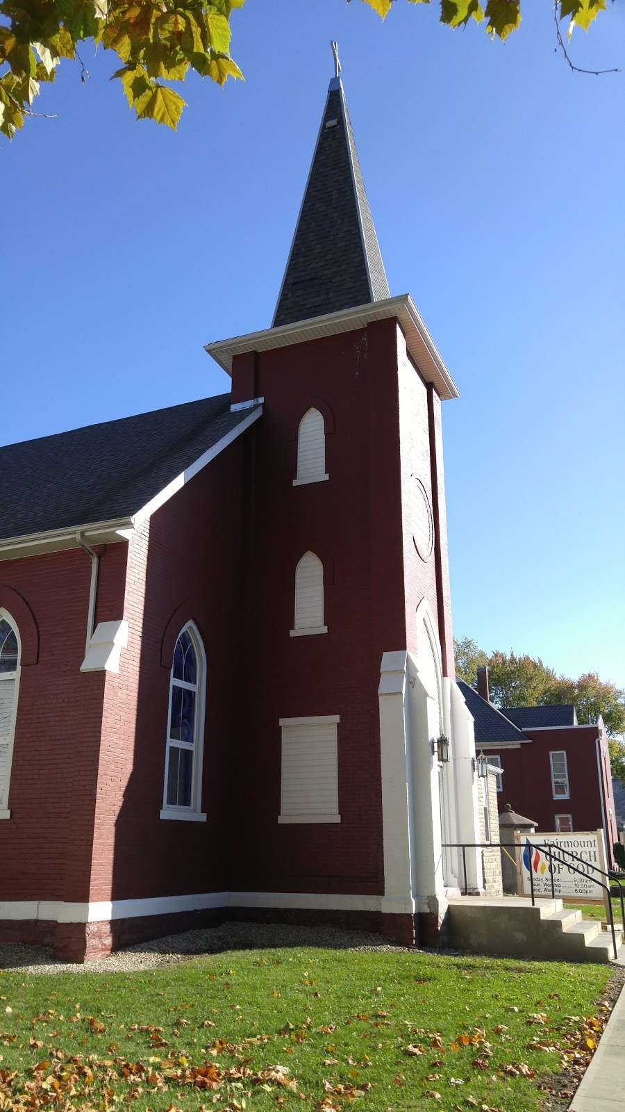 Fairmount Church of God | 114 N Walnut St, Fairmount, IN 46928, USA | Phone: (765) 948-6108