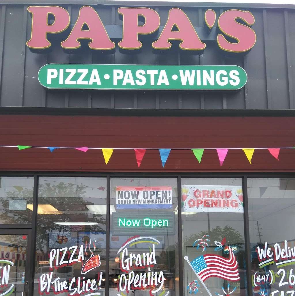 Papas Pizza & Wings | 3910 25th Ave, Schiller Park, IL 60176, USA | Phone: (847) 260-5439