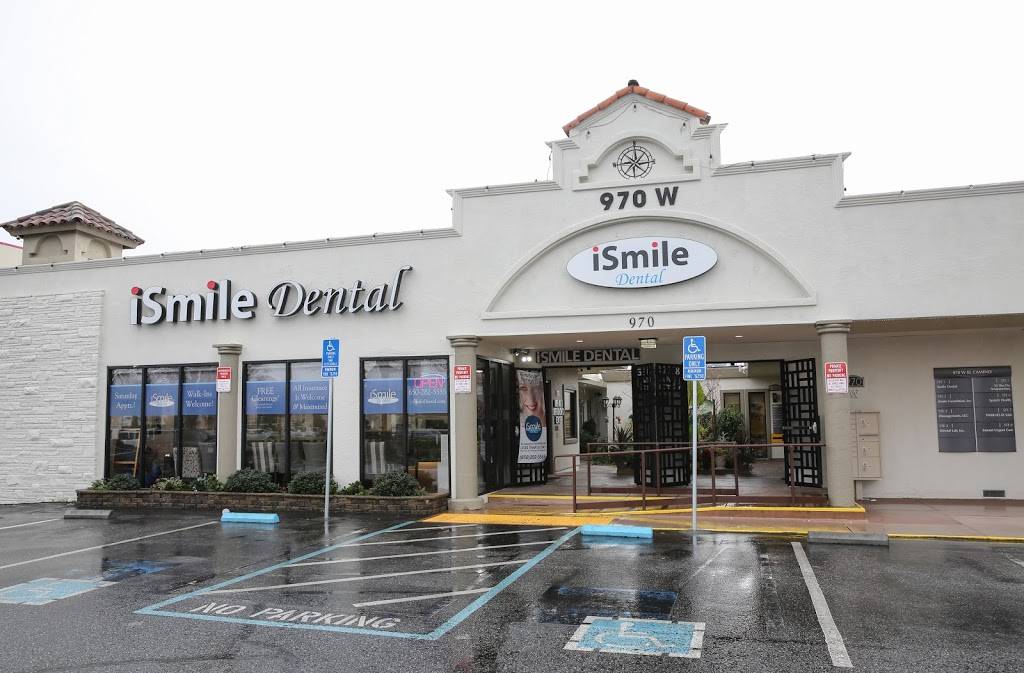 iSmile Dental | 970 W El Camino Real #1, Sunnyvale, CA 94087, USA | Phone: (650) 282-5555