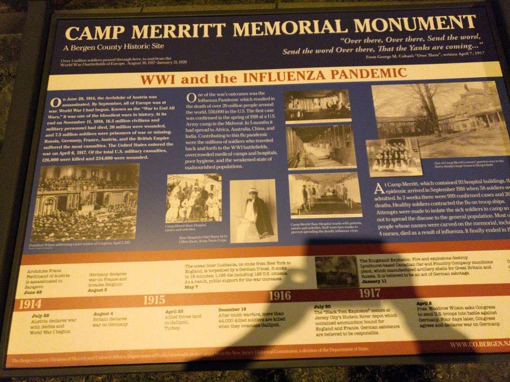 Camp Merritt Memorial Monument | Cresskill, NJ 07626, USA