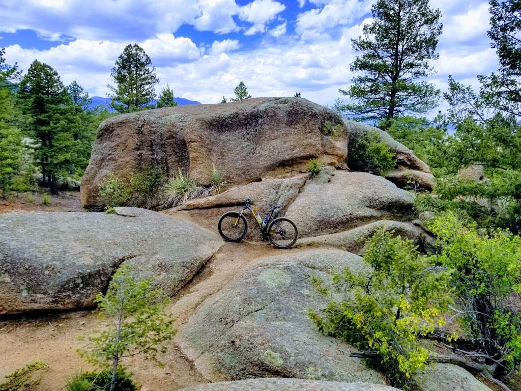 Buffalo Creek Mountain Bike Parking | 18264-, 18268 S Buffalo Creek Rd, Pine, CO 80470, USA