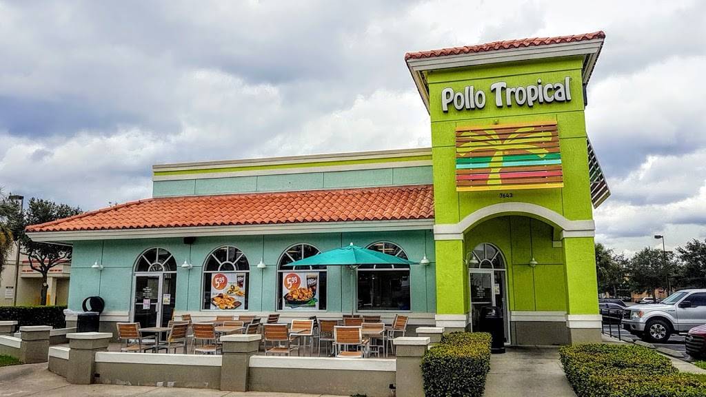 Pollo Tropical | 7643 W Colonial Dr, Orlando, FL 32818, USA | Phone: (407) 293-6118