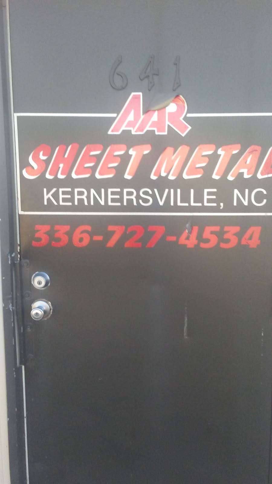 AAR Roofing & Sheet Metal | 655 Peddycord Rd, Kernersville, NC 27284, USA | Phone: (336) 727-4534