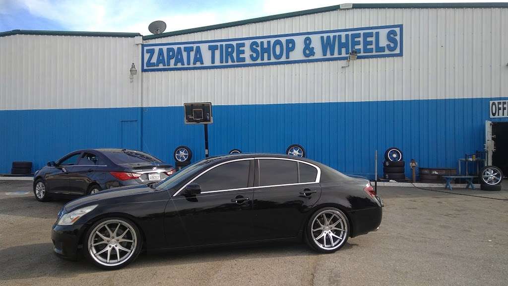 Zapata Tire Shop | 26383 Base Line St, Highland, CA 92346, USA | Phone: (909) 425-5135