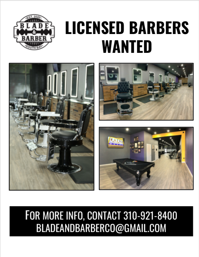 Blade & Barber Co. | 16210 Inglewood Ave Suite A, Lawndale, CA 90260, USA | Phone: (310) 921-8400